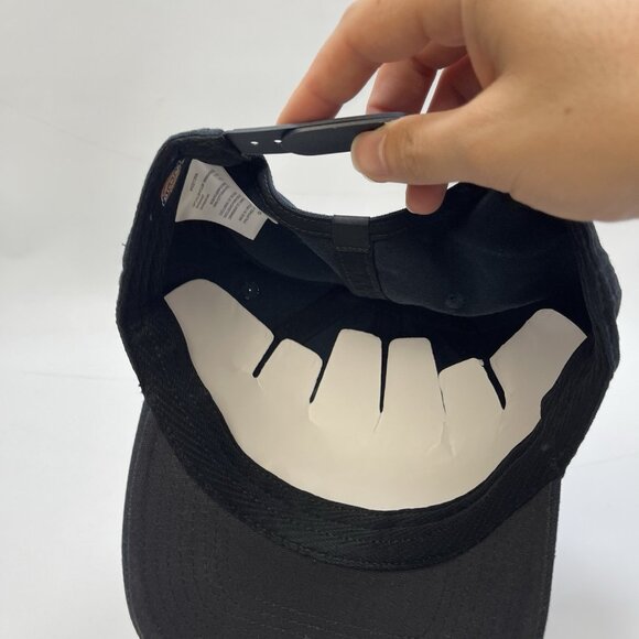 NWT Dickies Cap Washed Canvas Cap Dark Navy WH300DN Snap Back Skate O/S - Picture 4 of 11